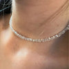 Transparent Crystal Irregular Beaded Choker Necklace for Women Korean Collarbone Clavicle Chain on the Neck Collar High Jewelry - Image 2