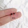 Silver Jewelry Women Cute Tiny Clear Crystal CZ Stud Earrings Gift for Girls Lady - Image 9