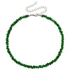 Multicolor Glass Bead Choker Necklace with Irregular Shapes - Image 8