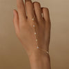 Silver Star/Evil Eyes Blue/White Zircon Bracelet Finger Design For Women Hand Chain Bracelet Party Jewelry - Image 9