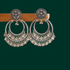 Retro Ethnic Silver Color Turkish Jhumka Earrings For Women Pearl Tassel Classic Carved Indian Earrings Jewelry - Image 23