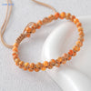 4mm Stone Bracelet Double Layer Woven Agate Imperial Stones Adjustable Bracelets Couple Jewelry Gift - Image 22