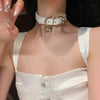 Sweet Cool PU Leather Collar Chain Punk Dog Claw Bone Charms Choker Necklace For Women Party Jewelry Gifts - Image 6
