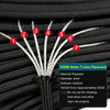 4 Size Dia.4mm 7 Stand Cores Paracord 550 For Survival Parachute Cord Lanyard Climbing Camping Rope Hiking Clothesline Bracelet - Image 2