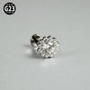 1PC Titanium Zircon Flower Rook Helix Stud Tragus Cartilage Earring Lobe Labret Piercing Jewelry 16G - Image 16