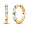 Earring Gold Series Silver Round Hoop Earring Moon Stars Teardrop Cladda Heart Earring For Women Jewellery - Image 12
