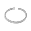 Woven Bracelet for Women, Adjustable Open-End Bangle, Gold Plated Stainless Steel, Delicate Jewelry Gift Idea - Image 12