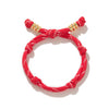 selling color woven rope bracelet with a buckle and gold plating for women - Image 7