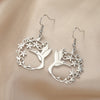 Hummingbird Earrings for Women Stainless Steel Flowers Birds Dangle Earrings Filigree Boho Jewelry Gifts - Image 3