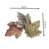 Vintage Maple Leaf Brooches Clothing Collar Lapel Brooch Pins Unisex Plant Pins Office Party Casual Accessories Gifts Jewelry - Image 7
