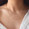Box Chain Necklace Smooth Stainless Steel Choker Necklace Friendship 2MM Gold Color Women Gift Jewelry - Image 5