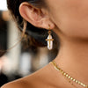 Elegant Water Drop Imitation Pearl Pendant Long Earrings With Star Heart Jewelry Accessory For Womens - Image 6
