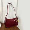 Women's PU Leather Handbag Versatile Color Cherry Pendant Shoulder Bag Casual Commuting Bag Underarm Bag - Image 3
