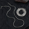 Watereproof Stainless Steel Bamboo Round Box Chain Necklace Cool Punk Hip-Hop Unisex Jewelry Gifts For Men Women - Image 5