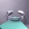 Ayatul Kursi Sutra Cuff Bracelet Stainless Steel Jewelry Personality Islamic Muslim Calligraphy Arabic God Messenger Bracelet - Image 9
