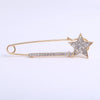 Rhinestone Four Leaf Clover Pins for Women Unisex Plant Animal Star Brooches Event Party Backpack Decoration Clothes Accessories - Image 20