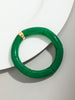 Chunky Acrylic Tube Bead Bangle with Multicolor Options - Image 33