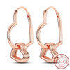 Earrings Silver Stud Drop Hoop Earrings Rose Gold for Women Girls Party Wedding Birthday Jewelry Gift - Image 36
