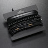 Classic Hand-Woven Leather Bracelet Multilayer Men Bracelets Punk Beads Bangle for Friend Charm Jewelry Gifts - Image 5