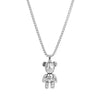Actionable Graffiti Violence Bear Necklace Men's Personality Hip Hop Pendant Sweater Chain Hoodie Jewelry Accessories - Image 5