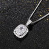 Geometric Cubic Zirconia Pendant Necklace for Women Temperament Female Wedding Neck Accessory Party Jewelry - Image 31