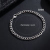 Cuban Chain Men Bracelet Classic Stainless Steel 3/5/7/9mm Width Chain Bracelet For Men Women Jewelry Gift - Image 8