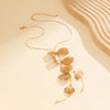 Long Tassels Chest Chain with Leaves Pendants Necklace for Women Sweater Chain Accessories on Neck Jewelry Female - Image 4