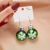 Merry Christmas Resin Sequin Bulb Christmas Earrings For Women Snowflake Star Ball Dangle Earring Year Festival Jewelry Gift - Image 13