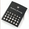 12 Pairs Of, Simple, Shiny, And Caring Zirconia Decorative Earrings Are Suitable For Gifts To Parties,And Couples - Image 6