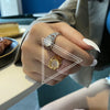 Ventfille Silver Opal Ring Female Index Finger Opening Adjustable Tail Ring Simple Jewelry Gift - Image 28
