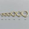 Silver Minimalist Matte Gothic Unisex Huggies Ear Hoop Earrings for Women Men Piercing Ear Buckle Jewelry - Image 2