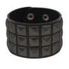 Wide PU Leather Bracelet Punk Bracelet Adjustable Goth Cuff Bracelet Gothic Rivet Buckle Wristband For Women Mens Jewelry - Image 10