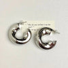 Geometric Irregular Thick Metal Round Earring Simple Chunky Hollow Hoop Earrings for Women Minimalist Jewelry Gift - Image 10