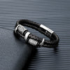 Vintage Viking Compass Multilayer Leather Bracelet Men Stainless Steel Norse Runes Valknut Bangle Scandinavian Jewelry - Image 4
