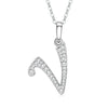 26 English Letter Zircon Pendant Necklace Temperament Personality Necklaces Jewelry Gift - Image 13