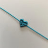 Hand Knitted Peach Heart-Shaped Bracelet Adjustable Red Rope Lucky Charm for Women Men Couples Besties Handiwork Gift - Image 10
