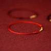 Hand Braided Red Rope Bracelet Copper Lucky Bead Hand Rope Couple Bracelet Simple Buckle Ethnic Female Accessory - Image 18