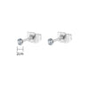 1 Pair Titanium 2/3/4/5mm CZ Stud Earrings 20G Minimalist Wedding Cartilage Helix Tragus Piercing Jewelry - Image 7