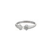 Zircon Rings For Women Stainless Steel Adjustable Open Rings Females Jewelry Accessories - Image 33