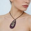 Long Chain Geometric Pendant Wooden Necklaces Pendants Sweater Necklaces Handmade Jewelry Gifts For Women - Image 18