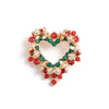 18Styles Christmas Xmas Brooches Lapel Pin Crystal Santa Snowman Wreath Elk Bells Tree Jewelry Happy Year Gift for Friends - Image 8