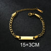 Personalized Bracelet For Men Women Stainless Steel Multi Styles Blank Nameplate Heart Bracelet Party Jewelry Gift - Image 22