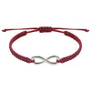 Handmade Wax Cord Braided Bracelet Lover Infinity Bracelet - Image 13