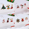 3pcs Merry Christmas Brooches for Women Men Classic Cute Enamel Cartoon Snowflake Elk Bell Lapel Badge Year Jewelry Gifts - Image 5