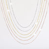 Silver Total Length 45cm Chain Choker Necklace for Women Minimalist Jewelry Accessories - Image 5