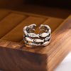 Animal Silver Jewelry Cute Fish Creative Personality Retro Adjustable Rings Birthday Gift - Image 3