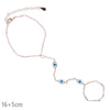 Iced Out Oval CZ Choker Bracelet Silver Color Bling Lariat Long Bar Round Stone Long Tassel Bangle Women Jewelry - Image 9