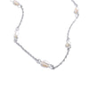 Natural Freshwater Pearl Thin Chain Handmade Necklace Arrivals Stainless Steel Basic Daily Jewelry - Image 7