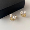 Classic Pearl Earrings for Women Senior Temperament Girls Retro Style Ear Rings Girlfriend Gifts Banquet Souvenirs - Image 3