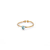 Zircon Heart Birthstone Rings For Women Stainless Steel Gold Color Birthstone Ring Aesthetic Wedding Jewelry Gift - Image 28